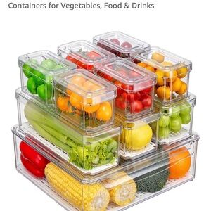 Clear Food Storage Containers Set